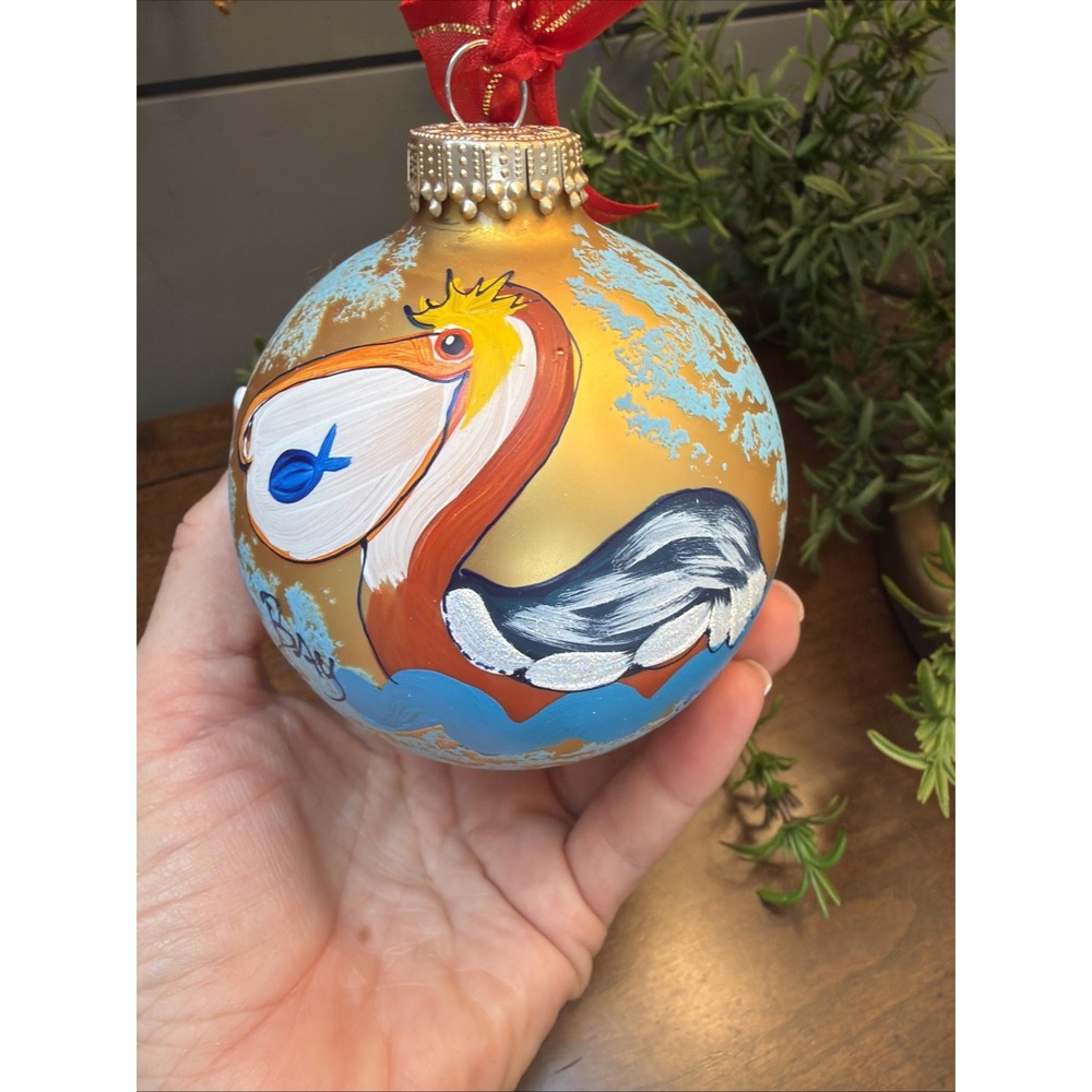 Diane Artware Kissing Fish BVI Hanging Ornament Decoration